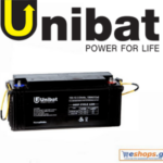 Unibat Μπαταρία Φωτοβολταϊκών 12V GEL VRLA 150 (180Ah c100)-για φωτοβολταϊκά και ανεμογεννήτριες