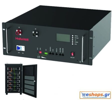 Μπαταρία Λιθίου Hailei LITHIUM IRON PHOSPHATE BATTERY—HL-LR512100 5,12kwh Rack Mounted Battery - Μπαταρίες Λιθίου LiFePO4 eshops.gr