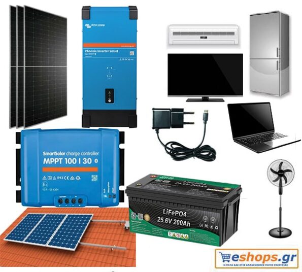 7.5kwh-aftonomo-fotovoltaiko-mpataria-lithiou-lifepo4-200ah-24v-5.12kwh
